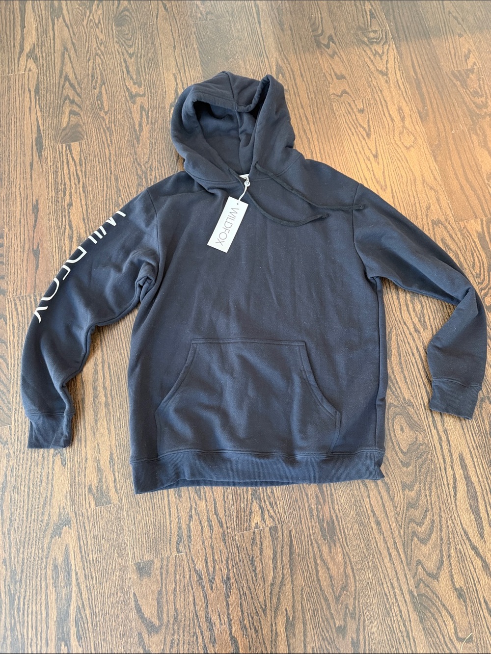 Wildfox  Black Hooded Sweatshirt